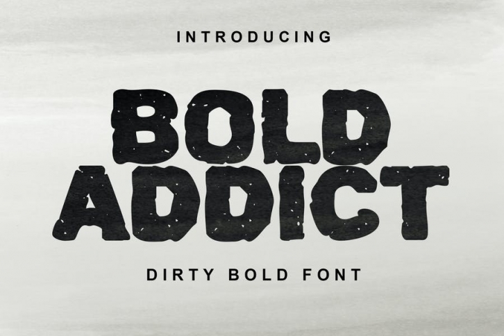 Bold Addict Font Font Download