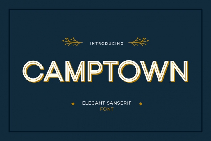 Camptown Sans Serif Font Font Download