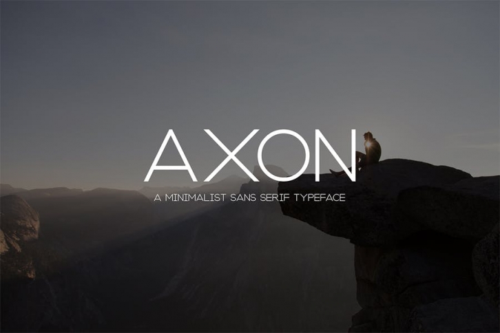 Axon | Minimalist Sans Serif Family Font Download