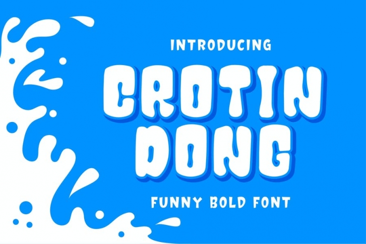 Crotin Dong - Funny Bold Font Font Download