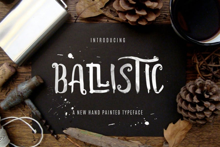 Ballistic Typeface Font Download