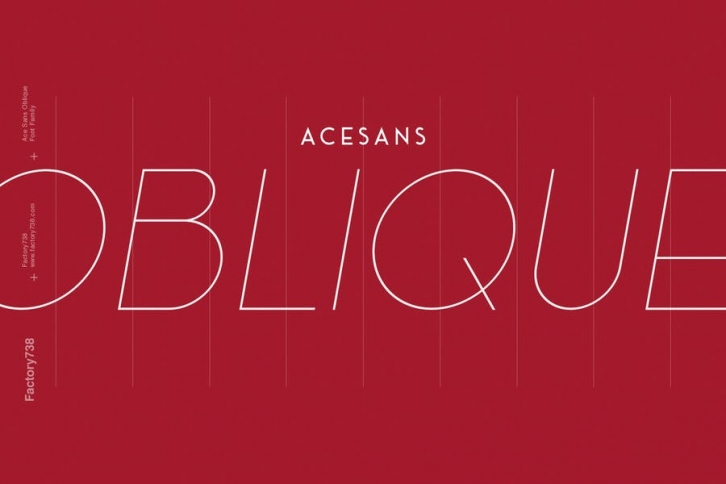 Ace Sans Oblique Font Download