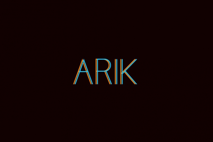 Arik Font Download