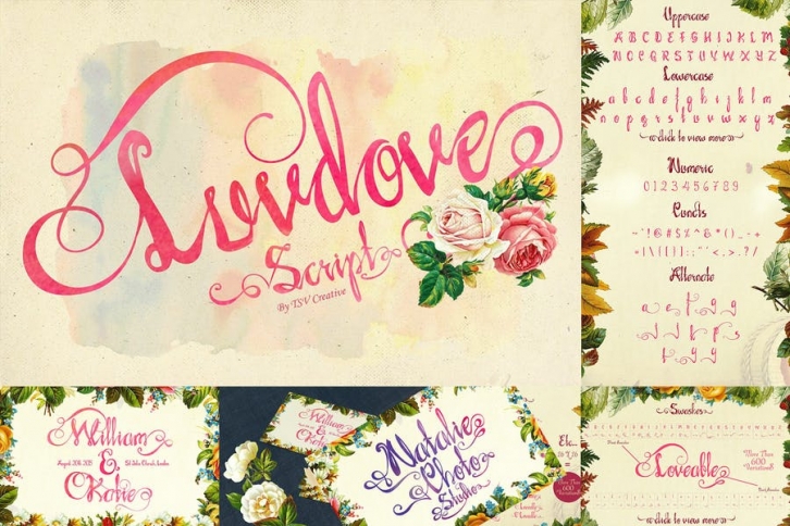 Luvdove Beautiful Script Font Font Download