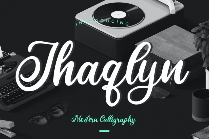 Jhaqlyn Modern Calligraphy Font Download