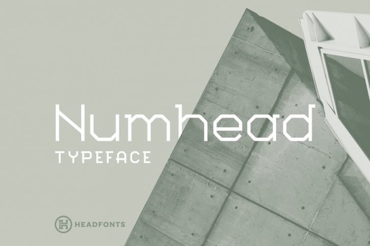 Numhead Typeface Font Download