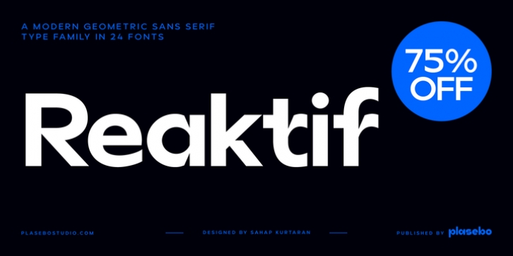 Reaktif Font Download