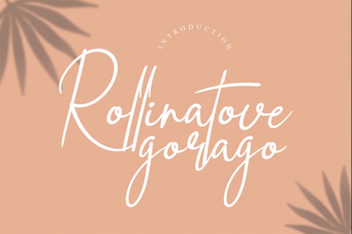 Rollinatove Gorago Font Download
