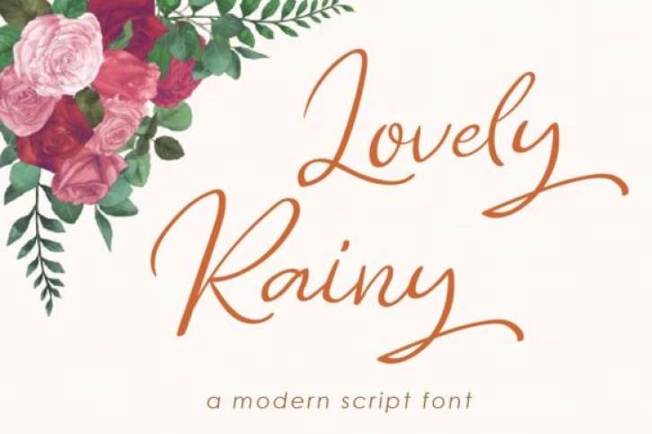 Lovely Rainy Font Download