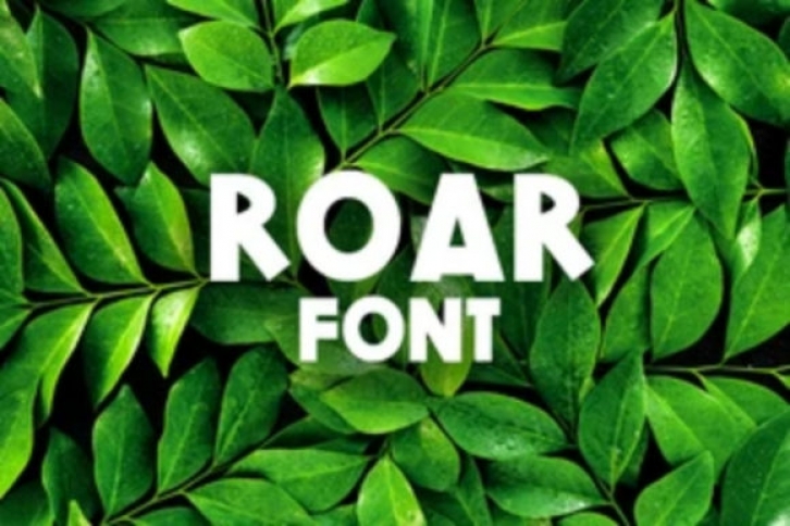 Roar Font Download