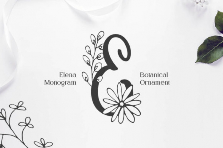 Angelina Monogram Font Download