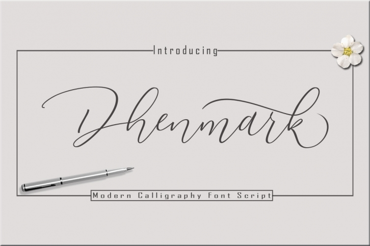 Dhenmark Font Duo Font Download