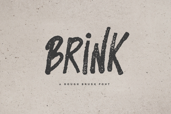 Brink - Brush Font Font Download