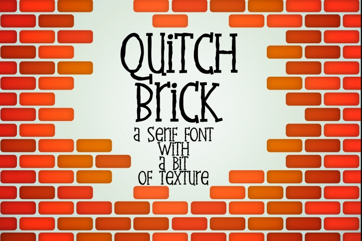 ZP Quitch Brick Font Download