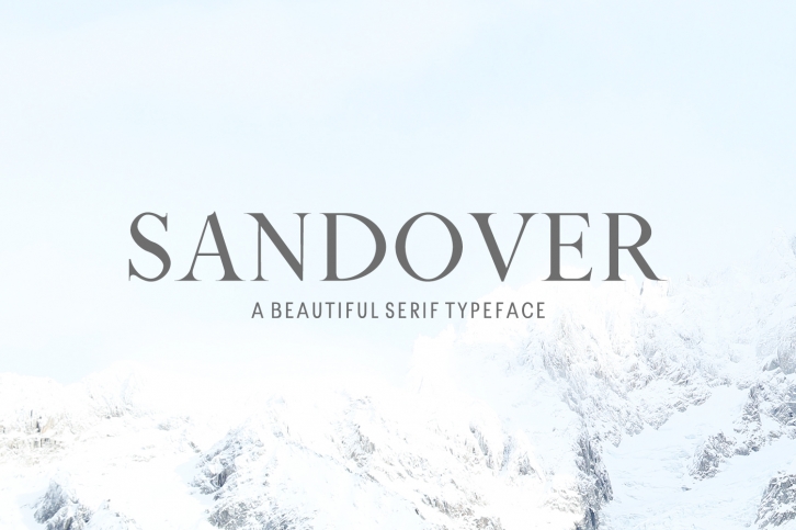 Sandover Serif Font Family Font Download