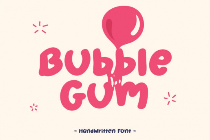 Bubble Gum Font Download