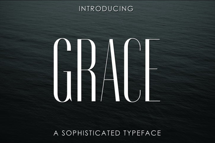 GRACE, A Sophisticated Typeface Font Download