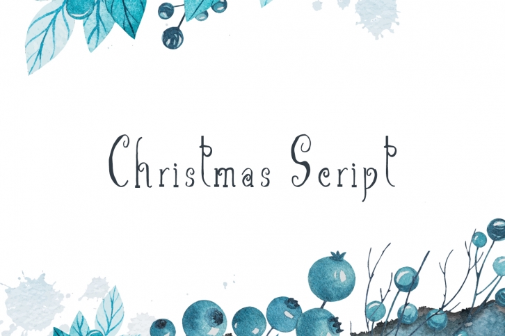 Christmas Script Font Font Download
