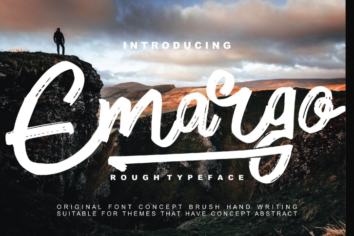 Emargo - Rough Typeface Font Download