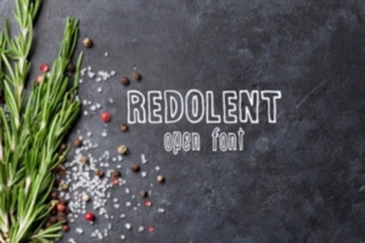 Redolent Font Download