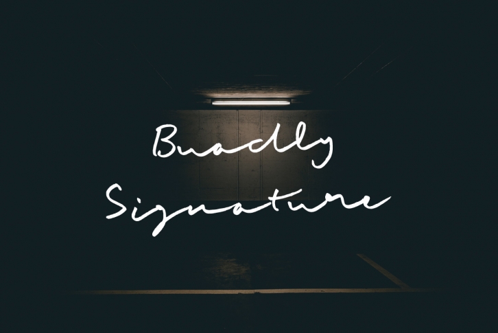 Buadly Signature Font Download