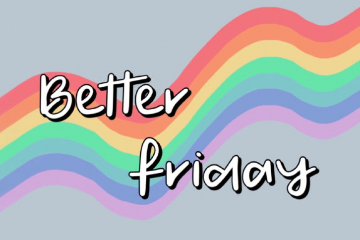Better Friday Font Download