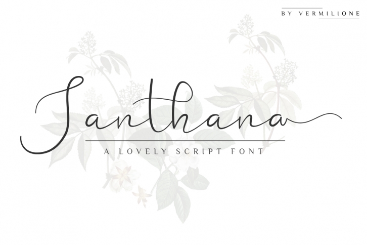 Santhana Lovely Script Font Font Download