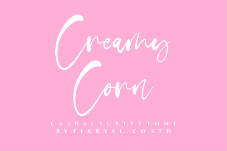 Creamy Corn Font Download