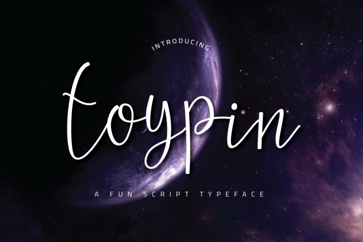 Toypin Typeface Font Download