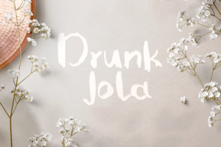 Drunk Jola Font Download