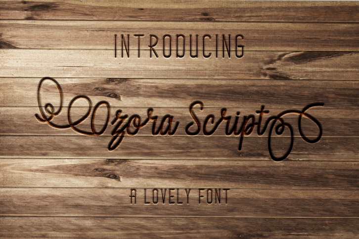 Ozora Script Font Download