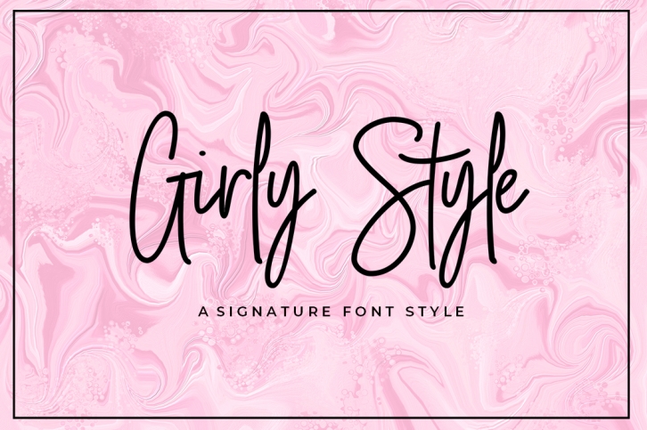 Girly Style Font Download