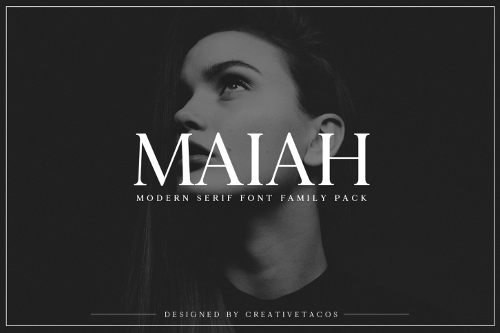 Maiah Serif Font Family Pack Font Download