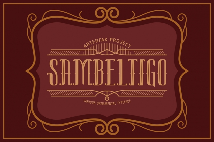 Sambeltigo Typeface Font Download
