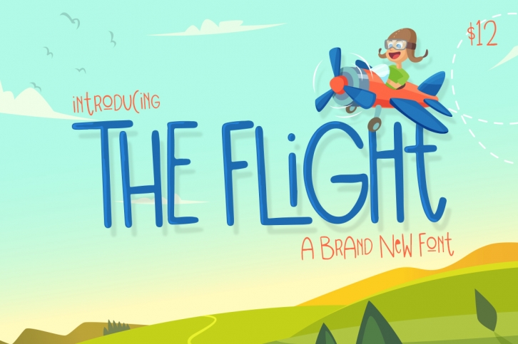 The Flight Font Font Download