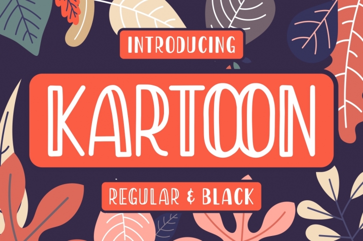 Kartoon - Display Font Font Download
