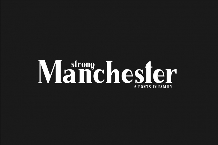 Manchester. Serif family. Font Download