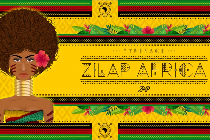 Zilap Africa Font Download