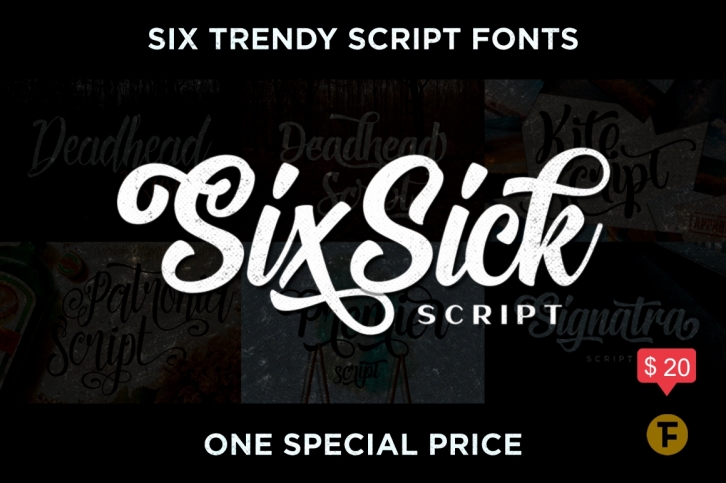 Six Sick Script Font Download