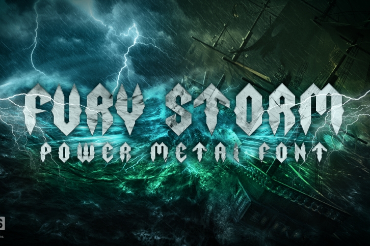Fury Storm Font Download