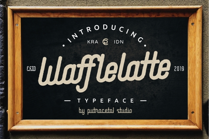 Waffle Latte Font Download