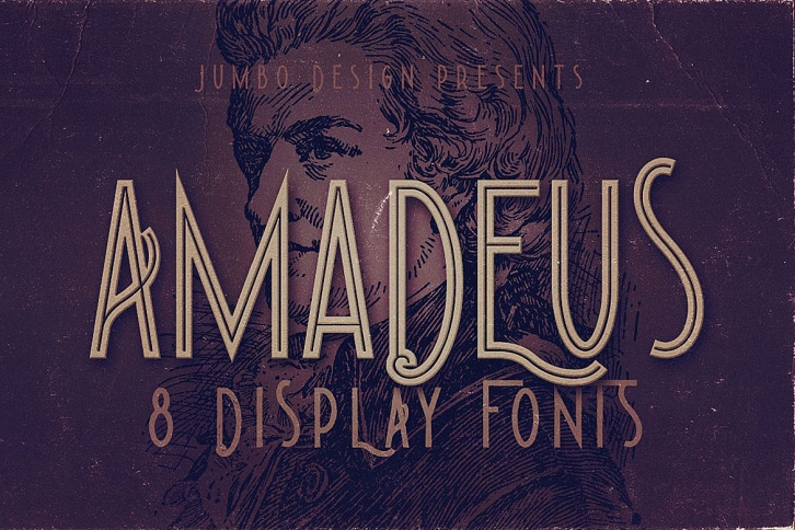 Amadeus - Display Font Font Download