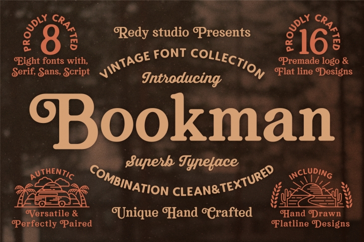 Bookman Font Collection Font Download