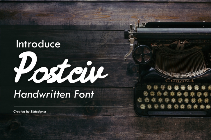 Postciv Script Font Font Download
