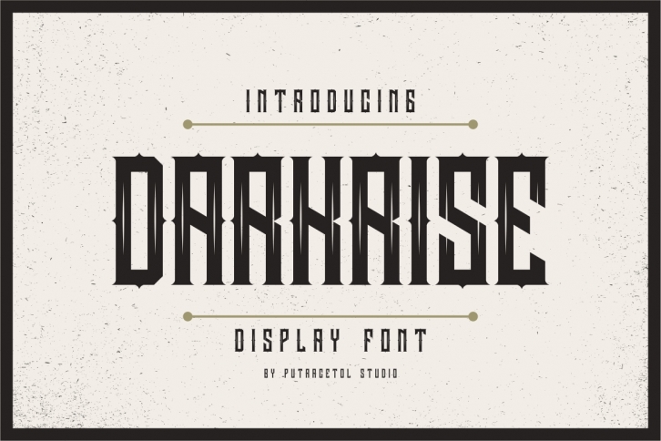 Darkrise Font Download