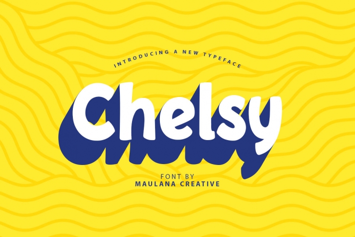 Chelsy - Cute Font Sans Font Download