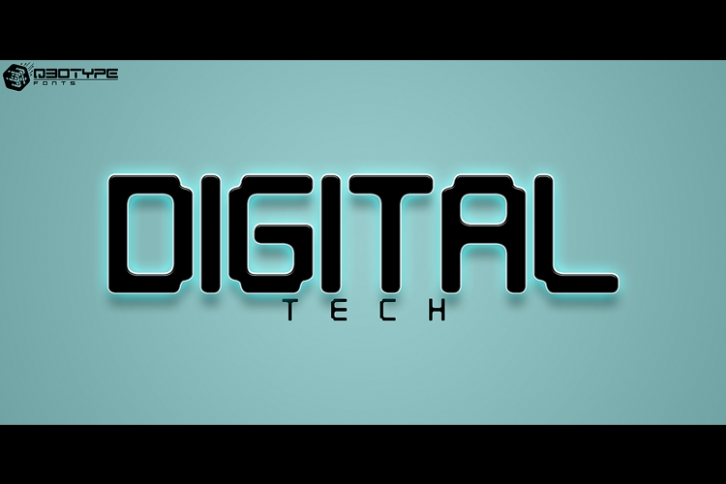 Digital - Tech Font Download