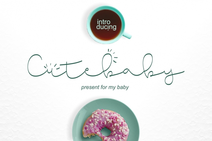 Cute Baby Script Font Download