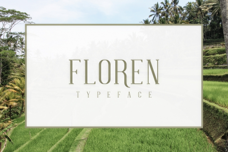 FLOREN TYPEFACE Font Download