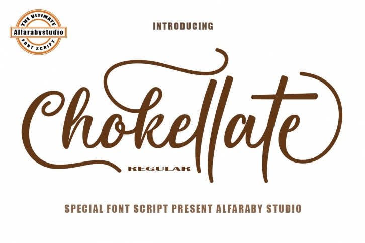 Chokellate Regular Font Download